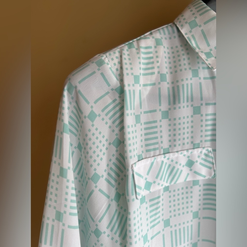 Vintage 80s blouse - Picture 3 of 15